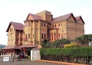 A picture of An Indian Castle In North "Hari Niwas Palace"