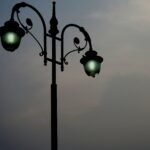 A Picture of Broken Street Light