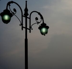 A Picture of Broken Street Light