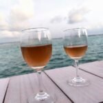 Love & Leisure: 2 Glasses of Wine by the Sea