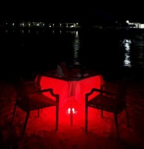 The Perfect Setting: A Romantic Dinner by The Sea